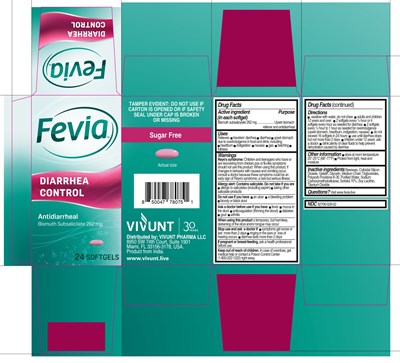 Pdp1 (Editable   Box Fevia Bismuth 262 mg X 24 Softgels 001)